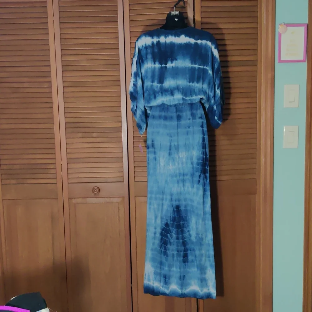 Boho tie dye kimono duster - Picture 7 of 7